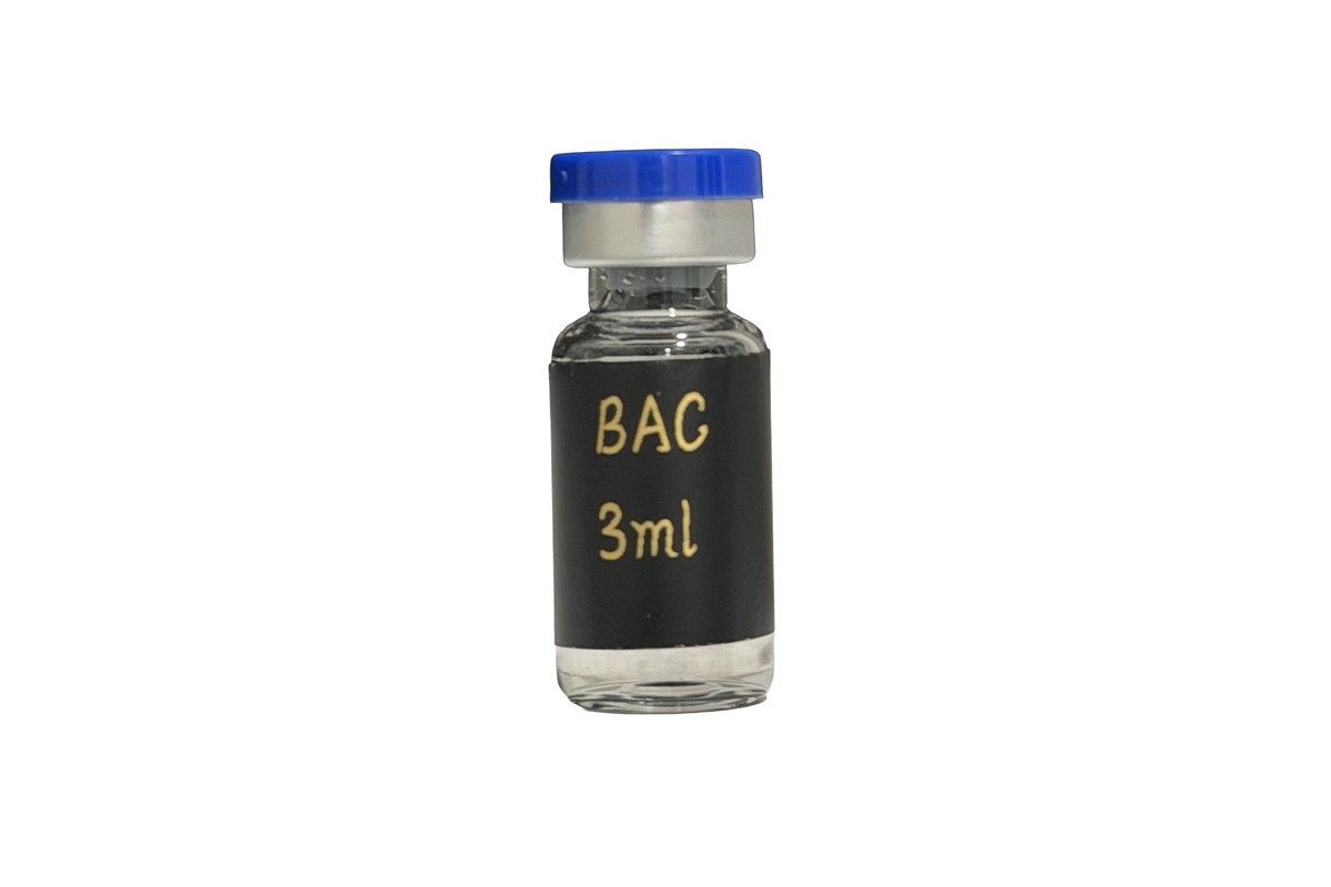 Bacteriostatic Water 3 mL vial as received