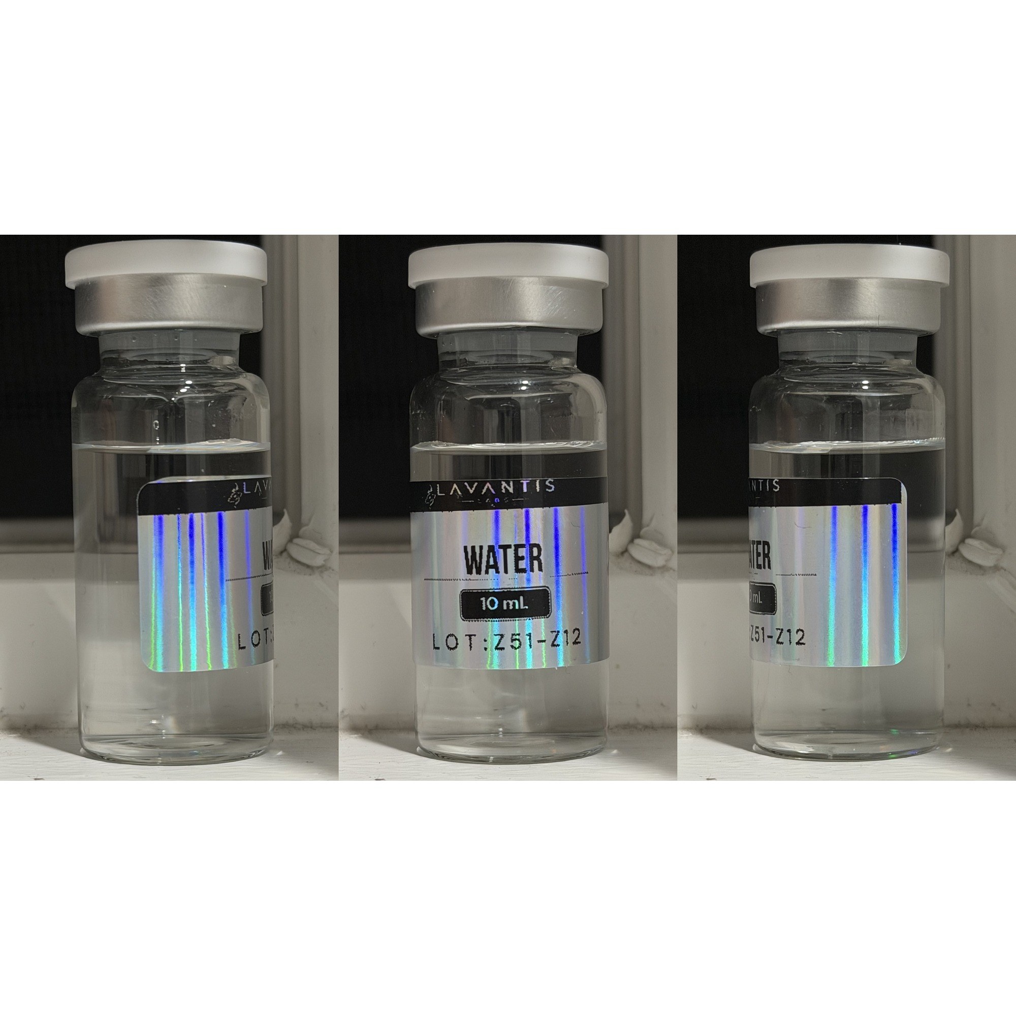 Bacteriostatic Water 10 mL vial as received