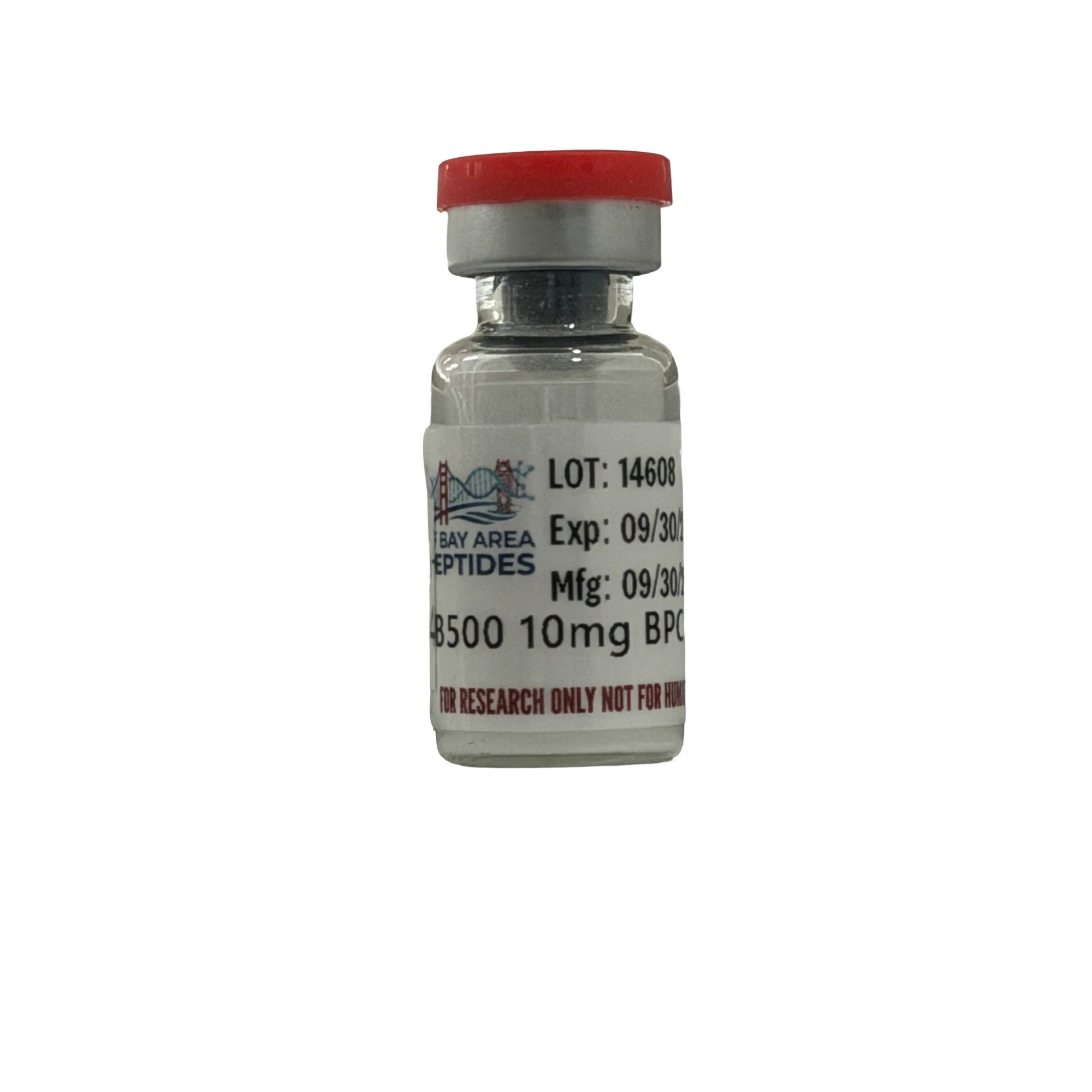 Wolverine (BPC-157 + TB-500) 20 mg vial as received