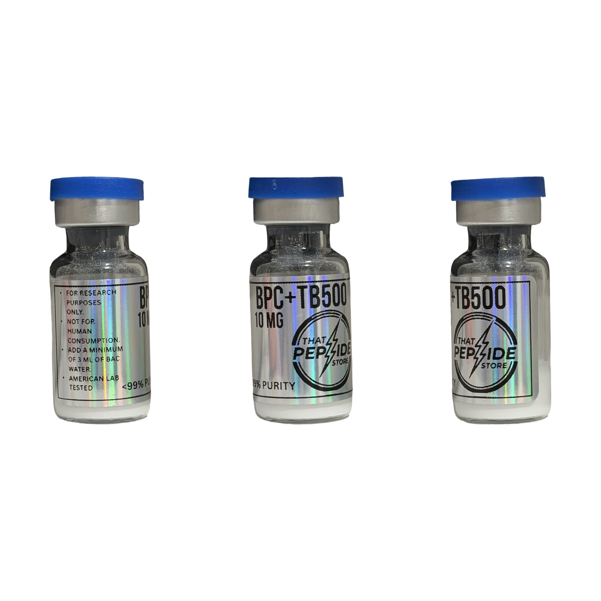 BPC-157 + TB-500 10 mg vial as received