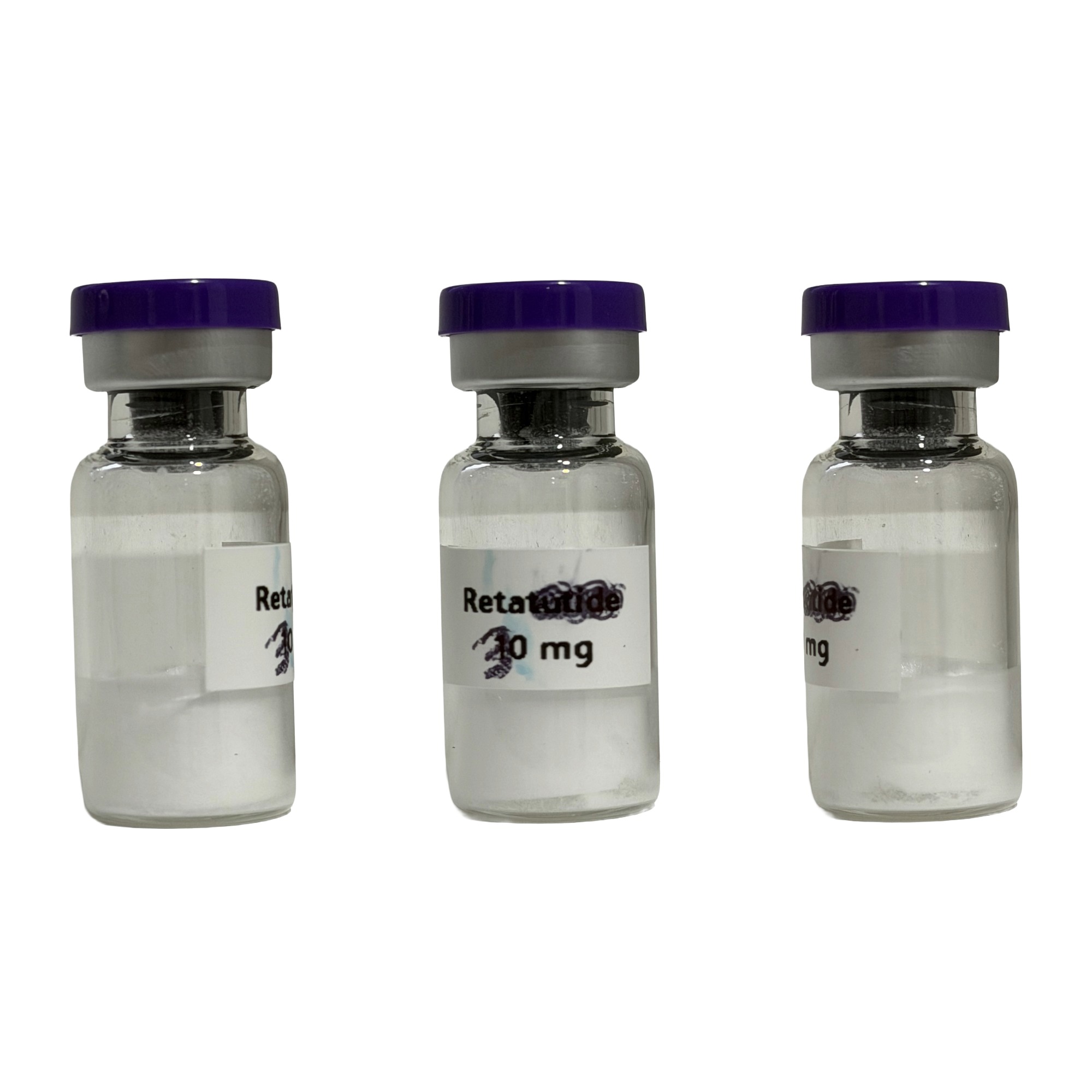 Retatrutide 30 mg vial as received