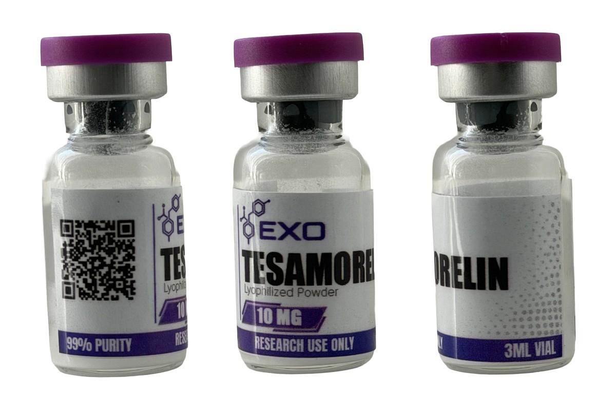 Tesamorelin 10 mg vial as received