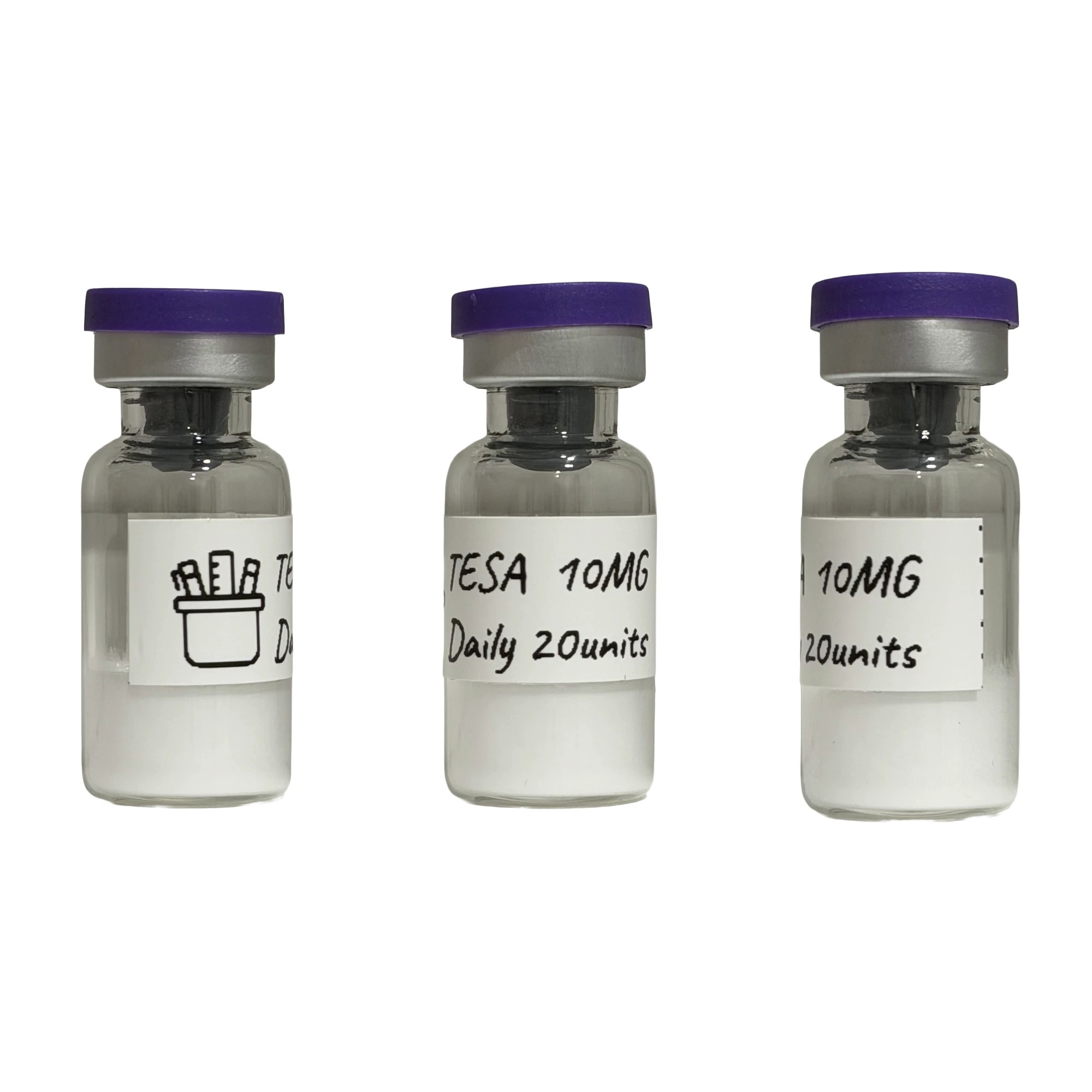 Tesamorelin 10 mg vial as received