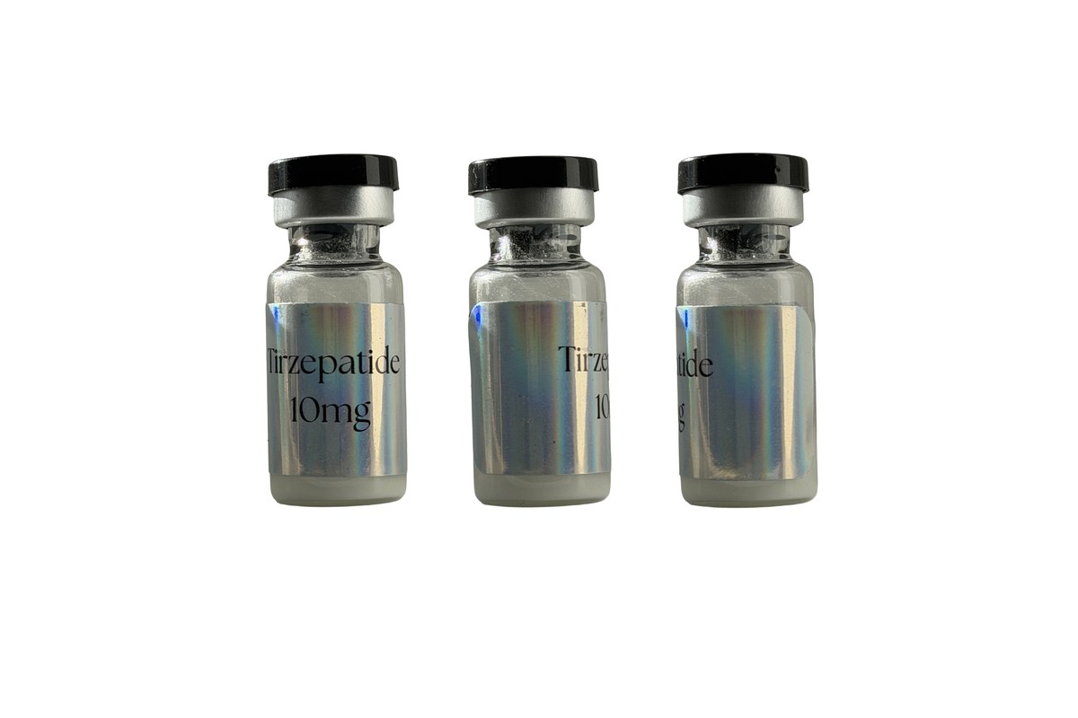 Tirzepatide 10 mg vial as received