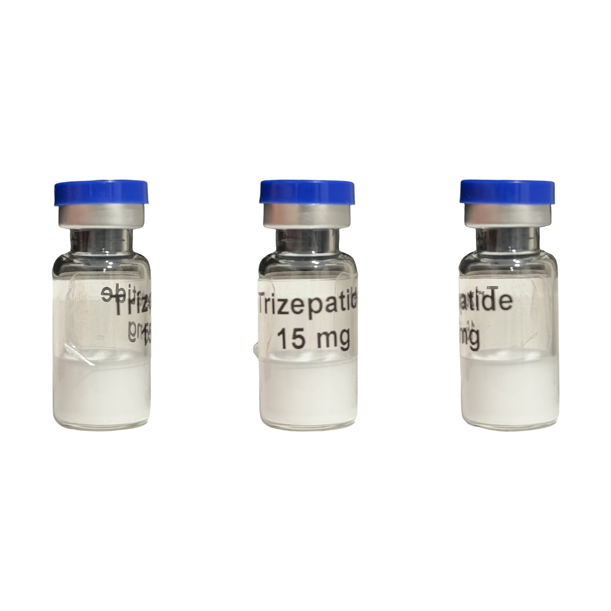 Tirzepatide 15 mg vial as received