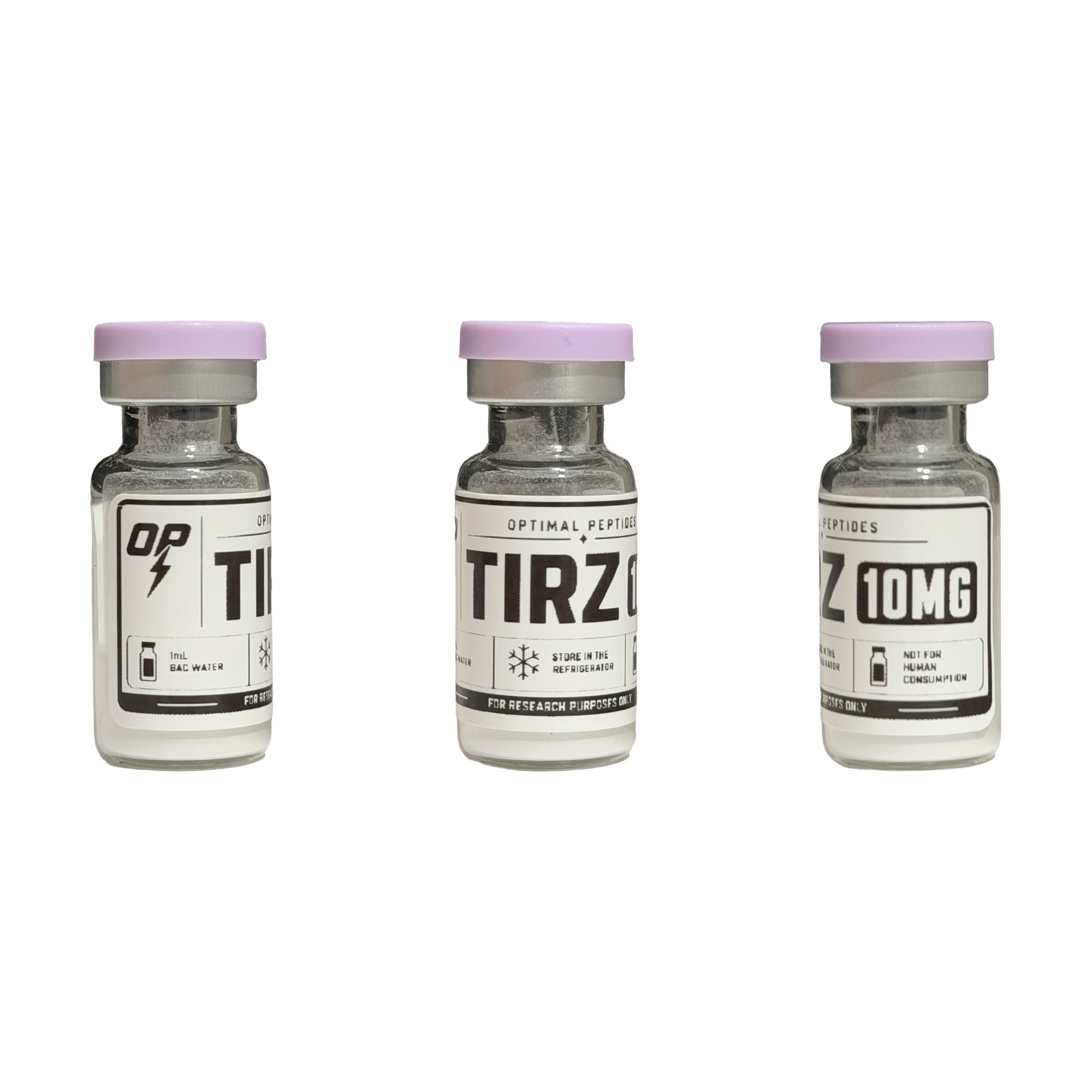 Tirzepatide 10 mg vial as received